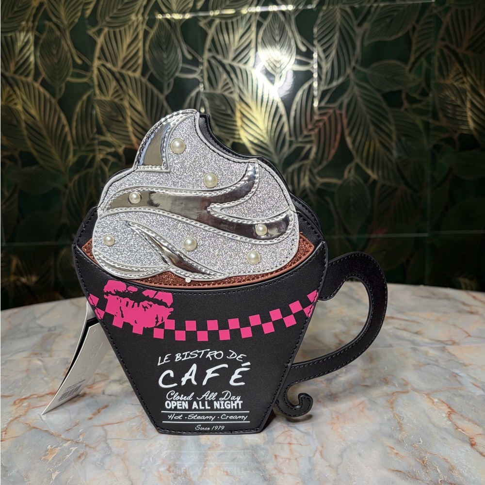 Le Bistro de Café Cup Handbag